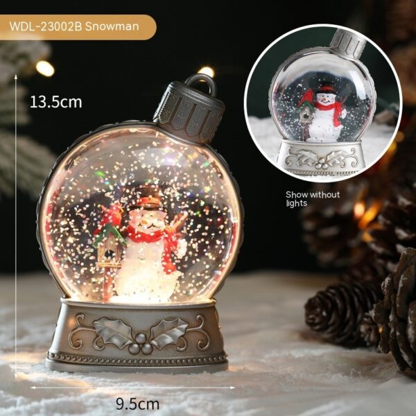 Christmas Holiday Decorations Luminous Simulation Flat Light LED Decoration Scene Layout Flame Light Home Decor - Image 5