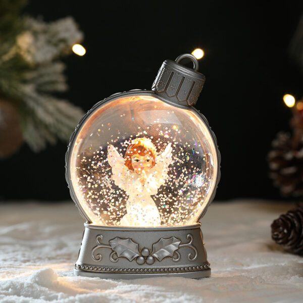 Christmas Holiday Decorations Luminous Simulation Flat Light LED Decoration Scene Layout Flame Light Home Decor - Image 4