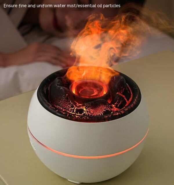 Flame Aroma Diffuser Household Desk Aromatherapy Humidifier - Image 3