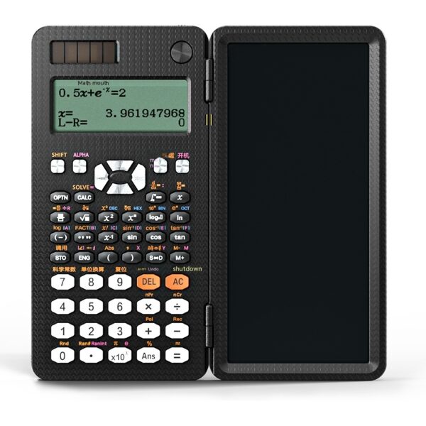 2 In 1 Foldable Scientific Calculators Handwriting Tablet Learning Function Calculator  Foldable Desk Scientific Calculators - Image 8