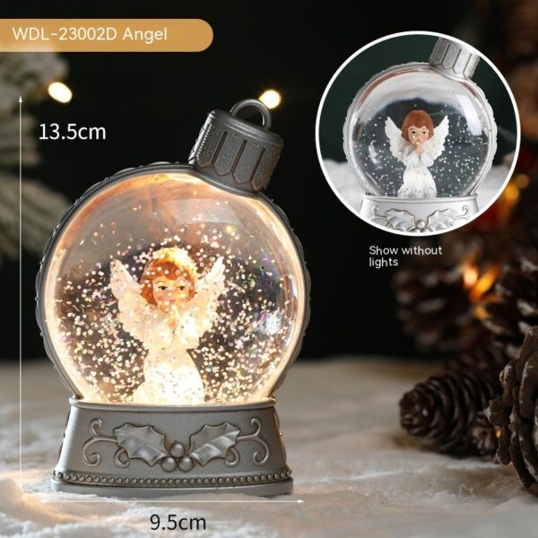 Christmas Holiday Decorations Luminous Simulation Flat Light LED Decoration Scene Layout Flame Light Home Decor - Image 8