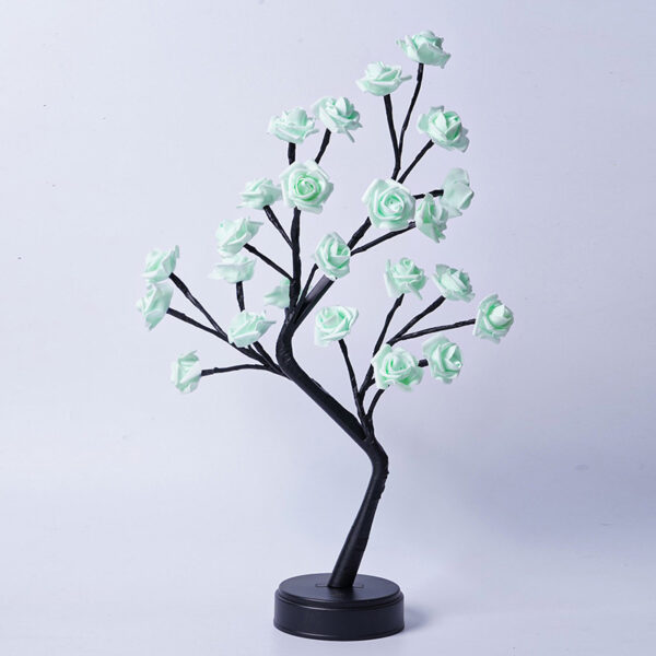 Table Lamp Flower Tree Rose Lamps Fairy Desk Night Lights USB Operated Gifts For Wedding Valentine Christmas Decoration - Image 8