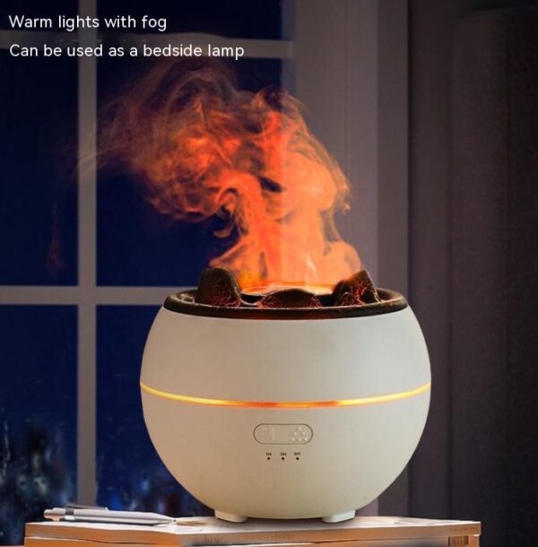 Flame Aroma Diffuser Household Desk Aromatherapy Humidifier - Image 9