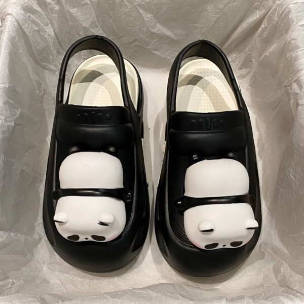 2024 Cute Slipper With Panda Lamp Summer Sandales Femme Light Funny Woman Slippers Shoes Women - Image 6