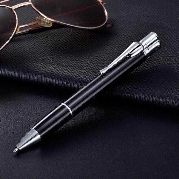 Creative Metal Signature Pen Lighter Windproof Gas Inflatable Jet Lighter Mini Portable Business Birthday Gift Men - Image 7